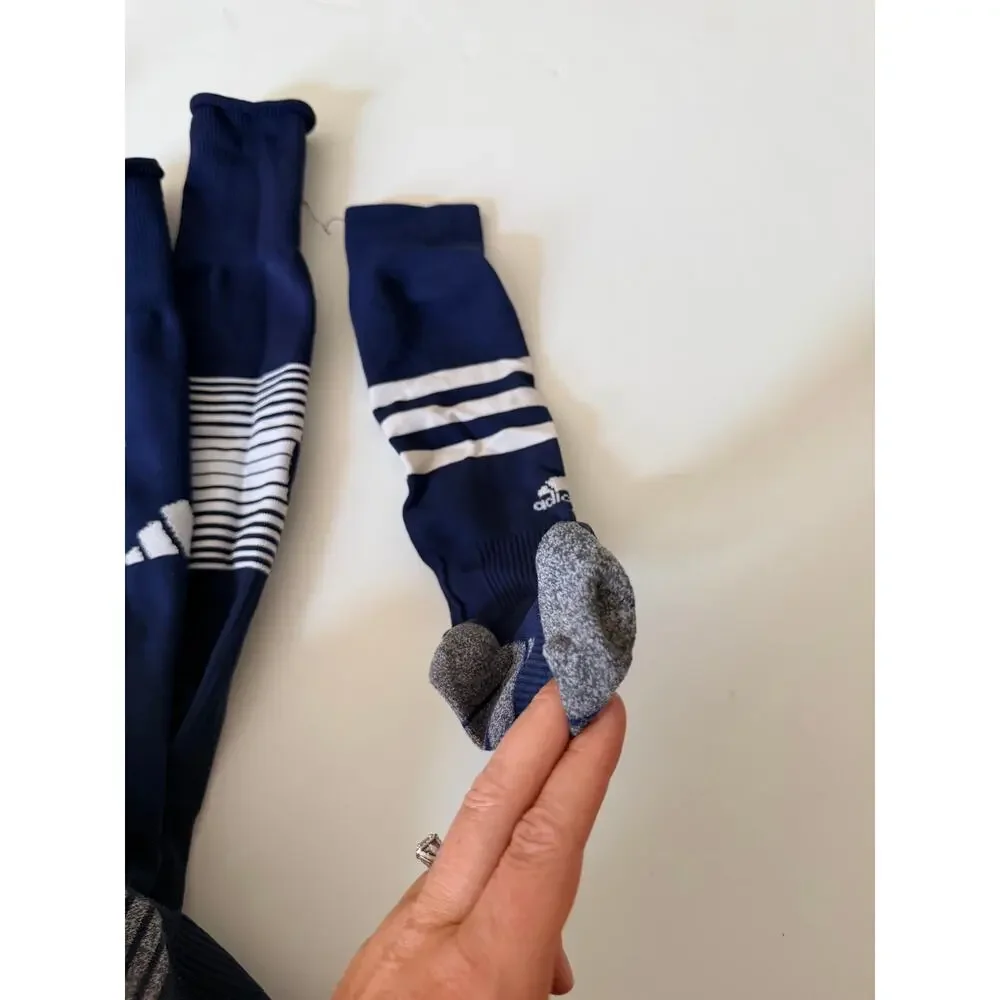 Adidas Team Speed Soccer Over-the-Calf Socks - 2 Pair M